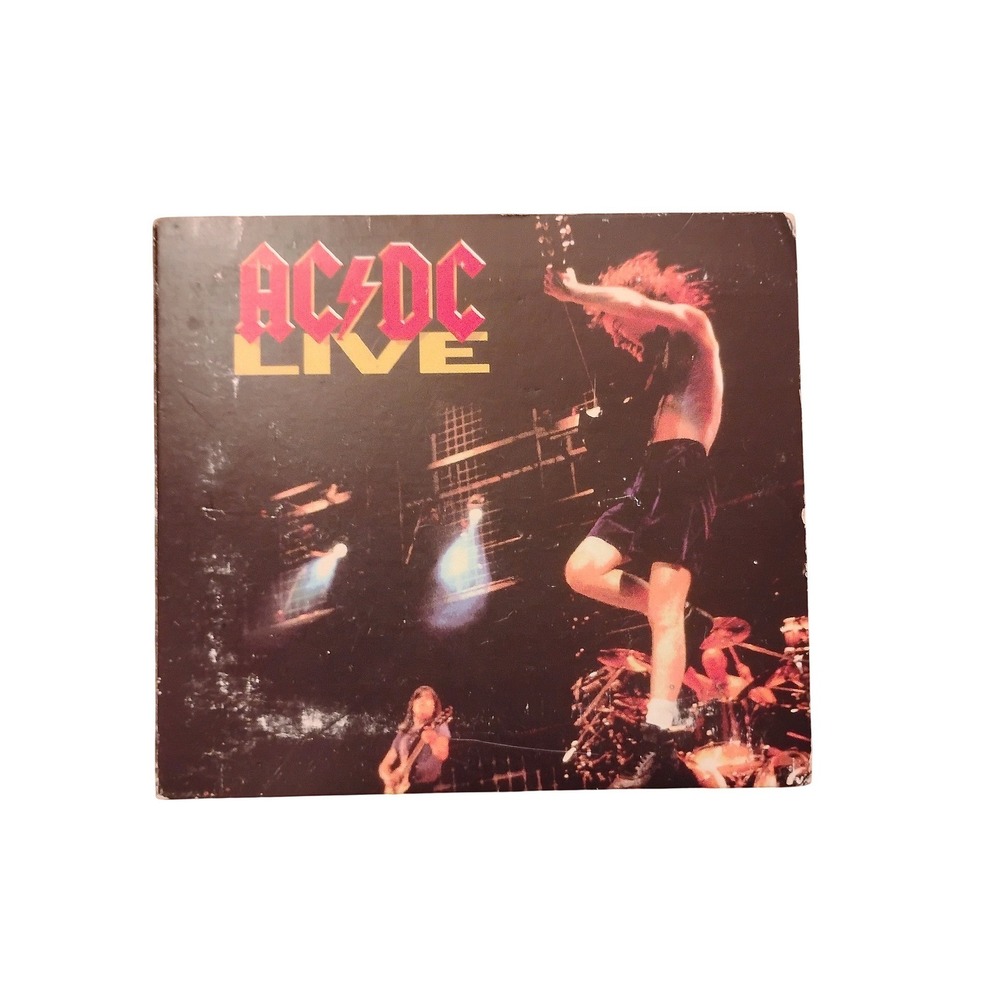 AC/DC Live CD Digitally Remastered 14 Tracks Hard Rock Epic Records 9699-80214-2